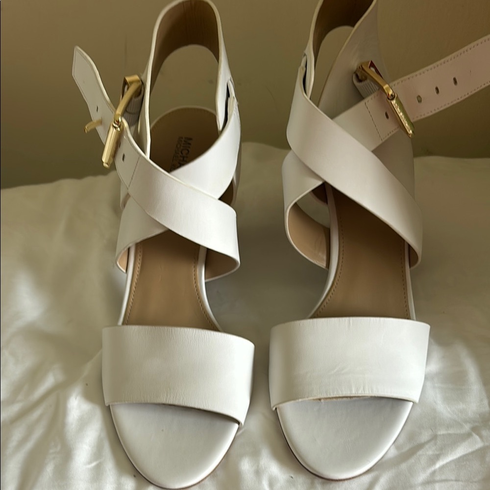 Elegant White Women's Sandals